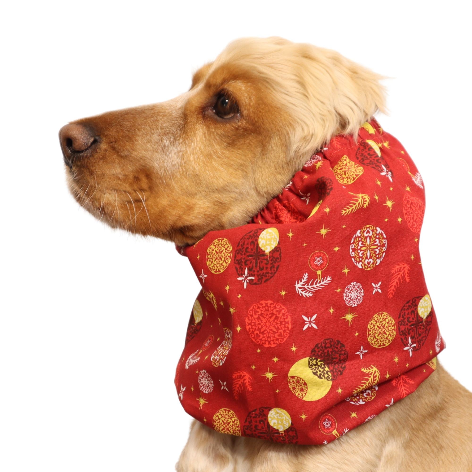 <tc>Medvilninis Snoodas Šuniui | Raudonos Kalėdos</tc>