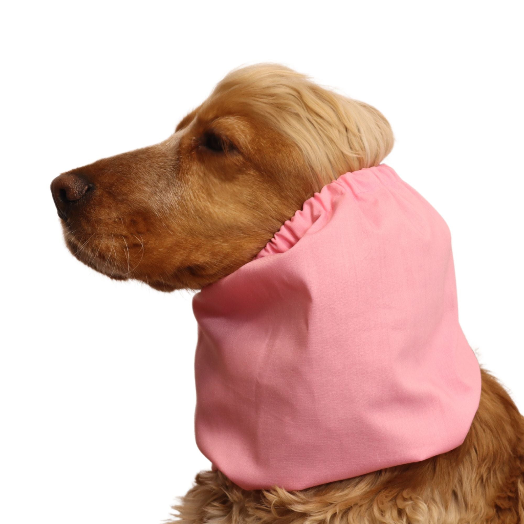 <tc>Medvilninis Snoodas Šuniui | Pastelinė rožinė</tc>