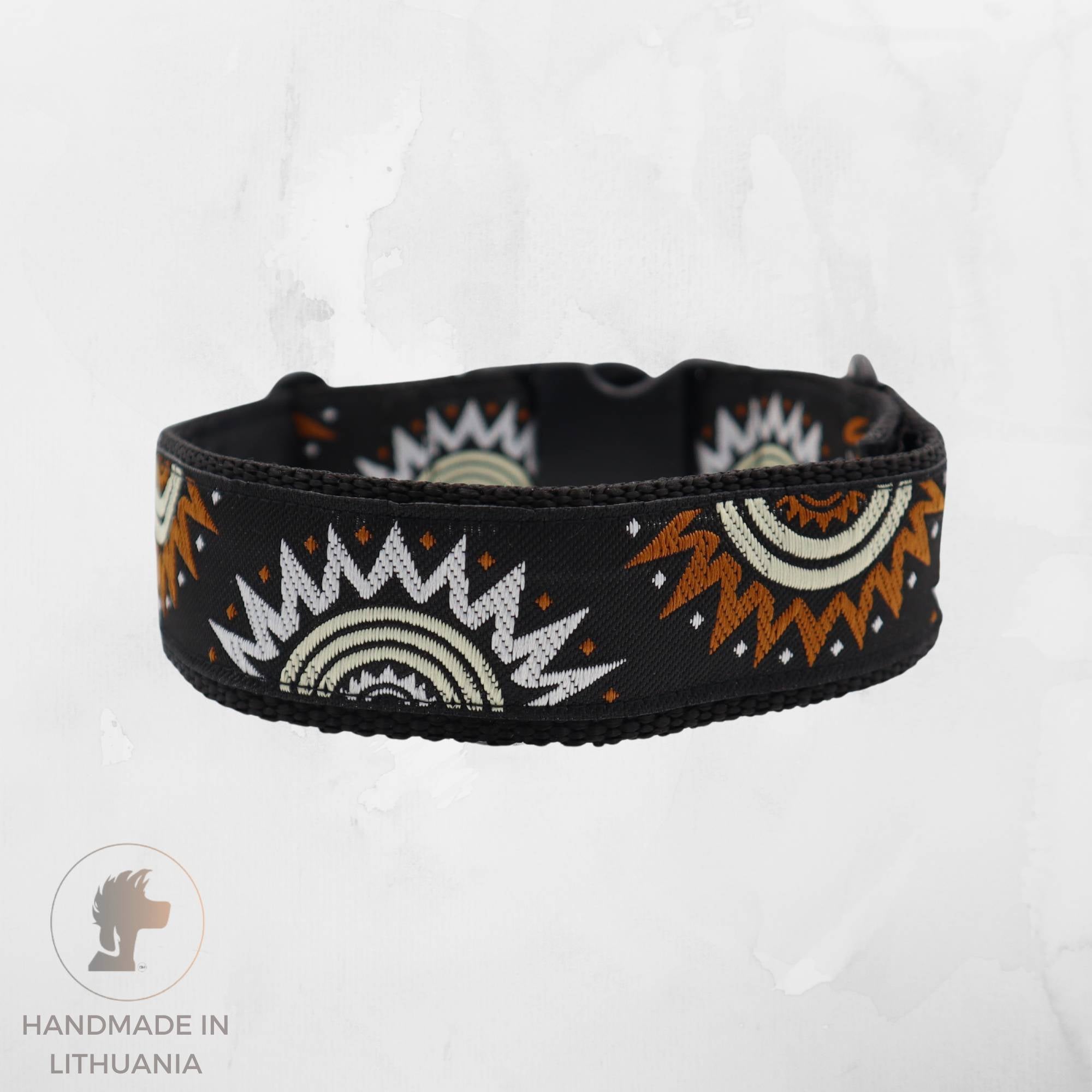 Handmade Dog Collar | Eclipse | Width: 15-20-25-30-40 mm