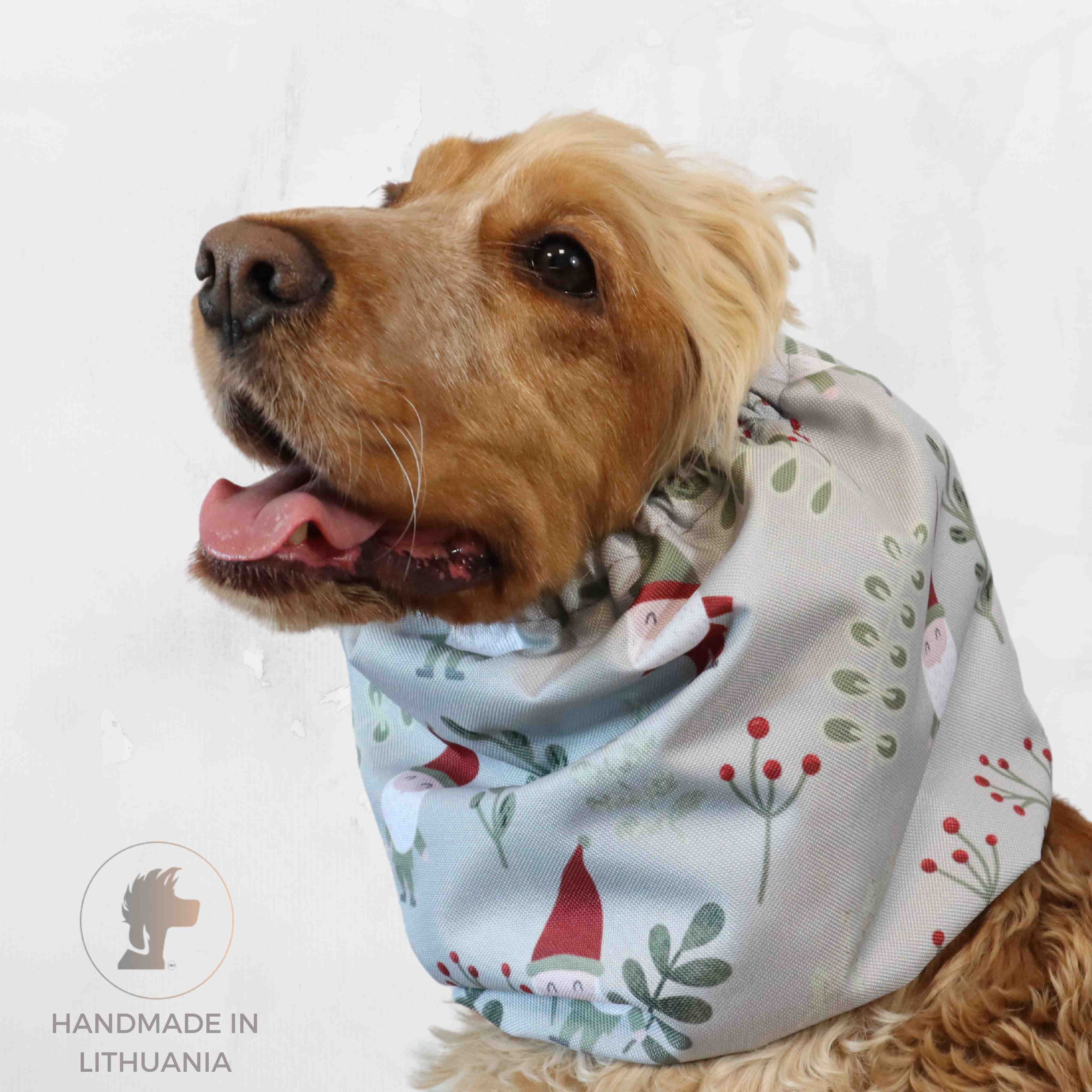 Waterproof Dog Snood | Christmas Elf