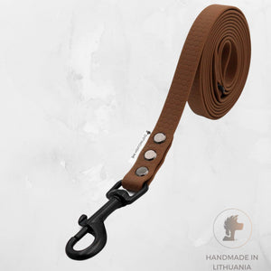 Brown hexa dog leash from Distinguish me