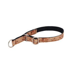 Handmade Blush Meadow Limited Slip collar for dogs with gentle control and comfortable fit