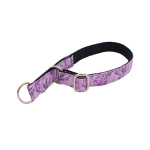 Handmade Lavender Meadow Limited Slip collar for dogs with gentle control and comfortable fit