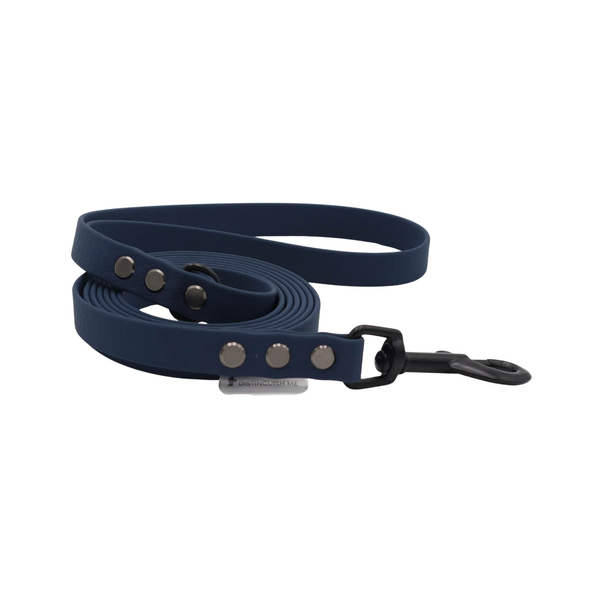 navy blue dog leash by Distinguish me