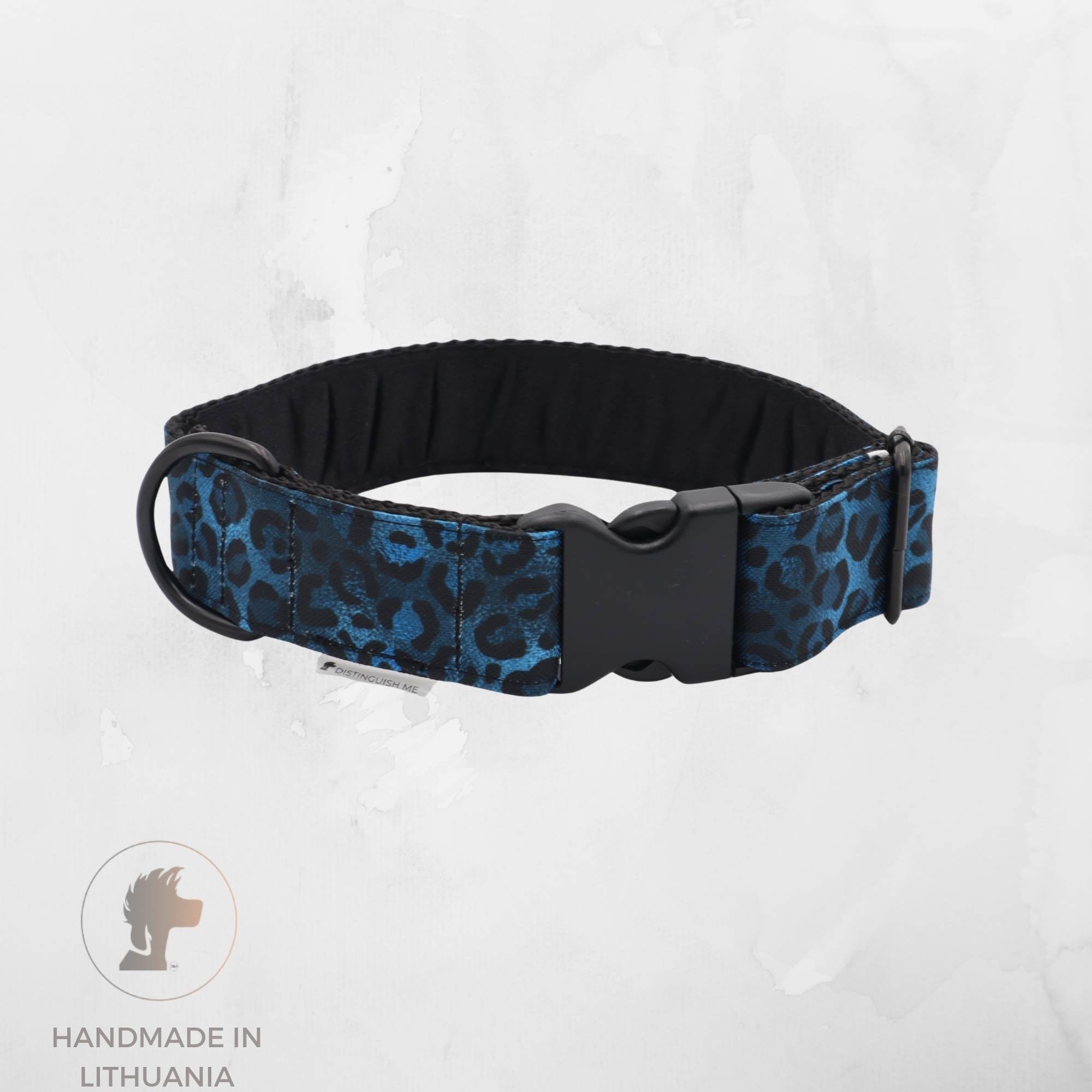 Handmade Dog Collar | Royal Cheetah | Width: 15-20-25-30-40-50 mm