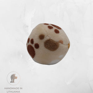 handmade soft dog ball toy
