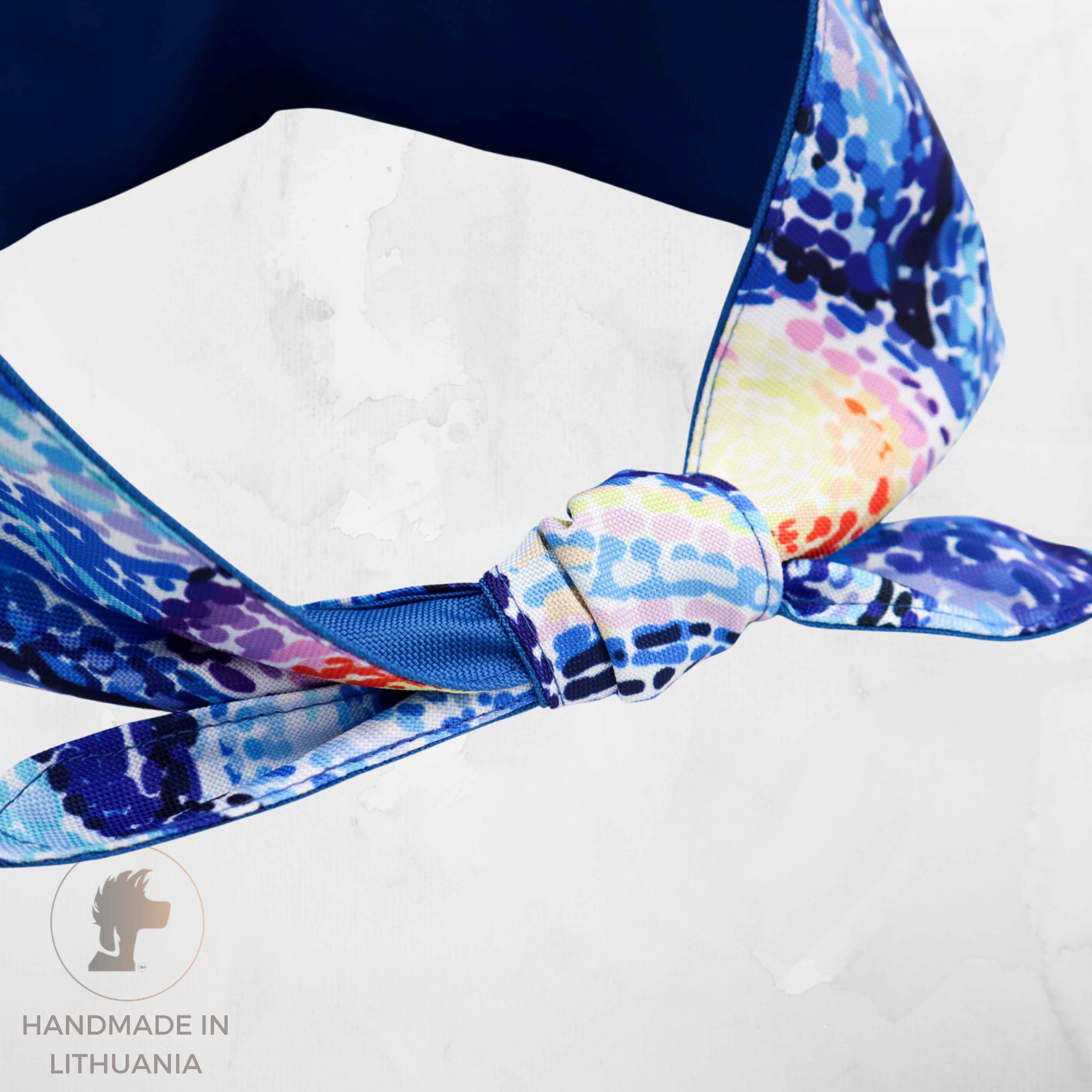 Handmade Dog Bandana | Tied-Up | Starry Night