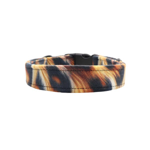 Veliūrinis šuns antkaklis „Wild“ – rankų darbo gaminys iš Distinguish Me kolekcijos