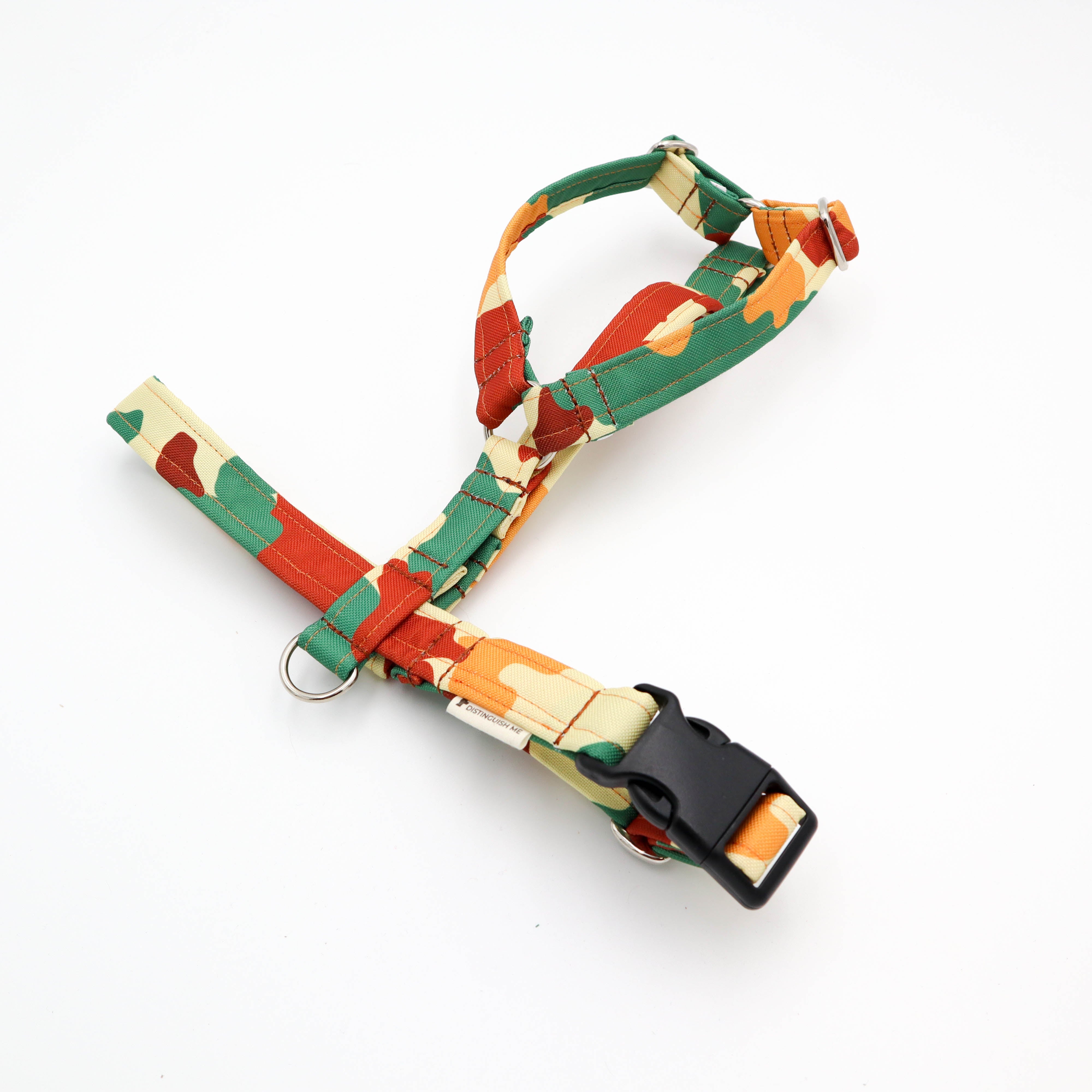 Best Y Form Dog Harness Colorful Camo Distinguish Me
