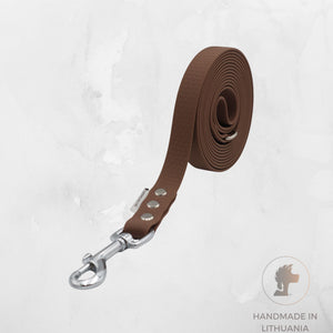 20mm brown hexa dog leash by Distinguish me