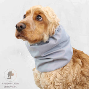 Best Waterproof Dog Snood light grey by Distinguish Me