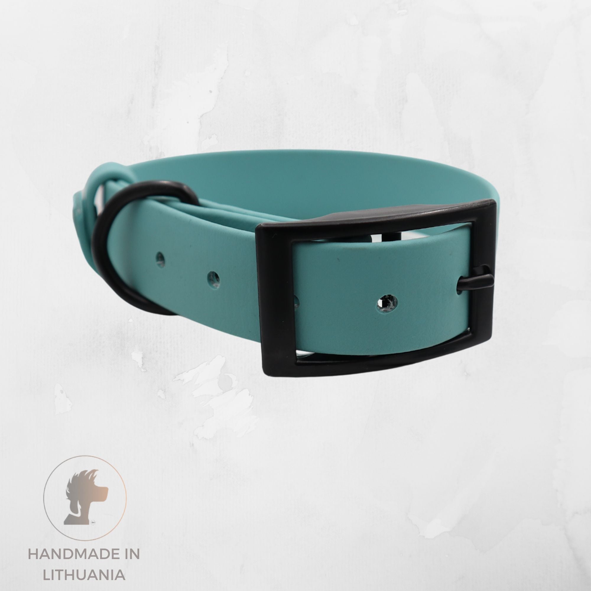 Biothane Dog Collar | Dusty Turquoise | Width: 25 mm