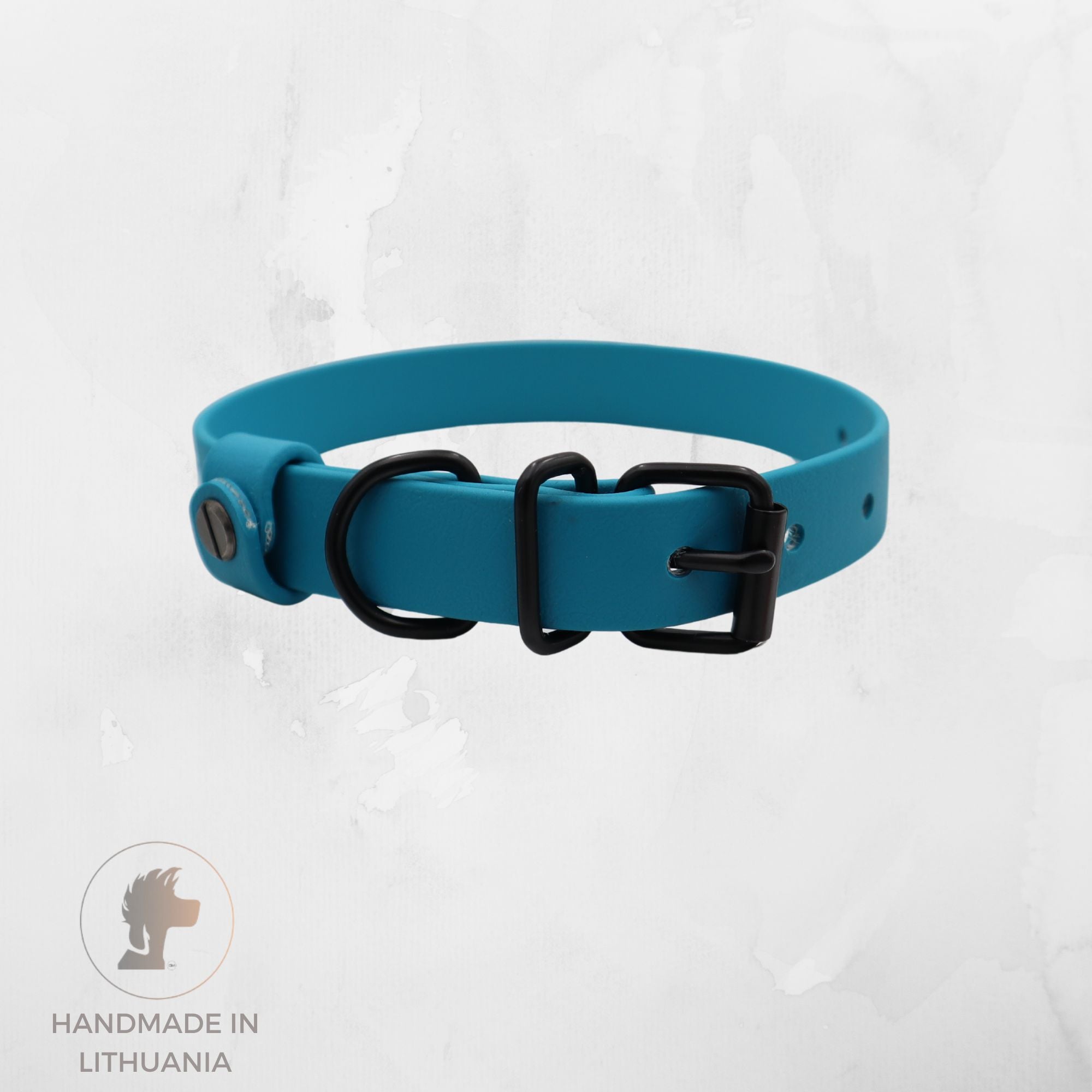 Biothane Dog Collar | Laguna Blue | Width: 19mm | Length: 27-35cm