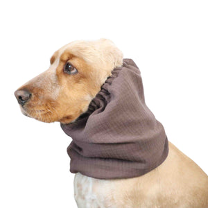 brown breathable cocker spaniel snood distinguish me