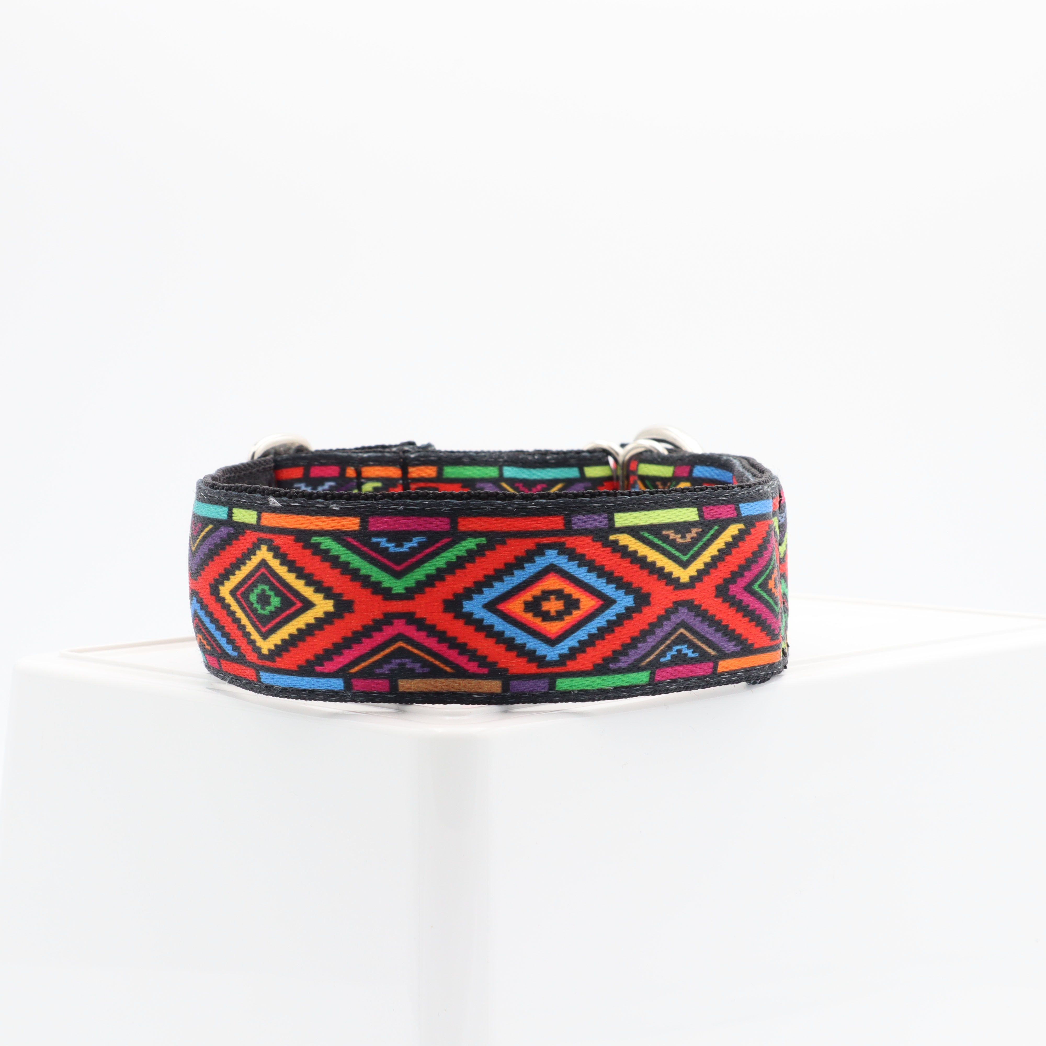 Handmade Dog Collar |  Afro II | Width: 40-50 mm