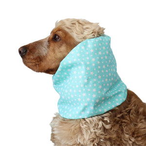 Cute snood for dog Stars in Mint Distinguish me