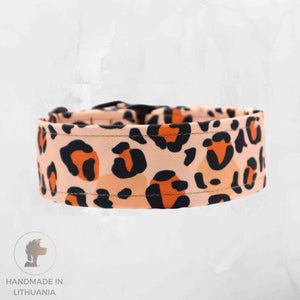 Dog Collar 4 cm Cheetah by Distinguish Me