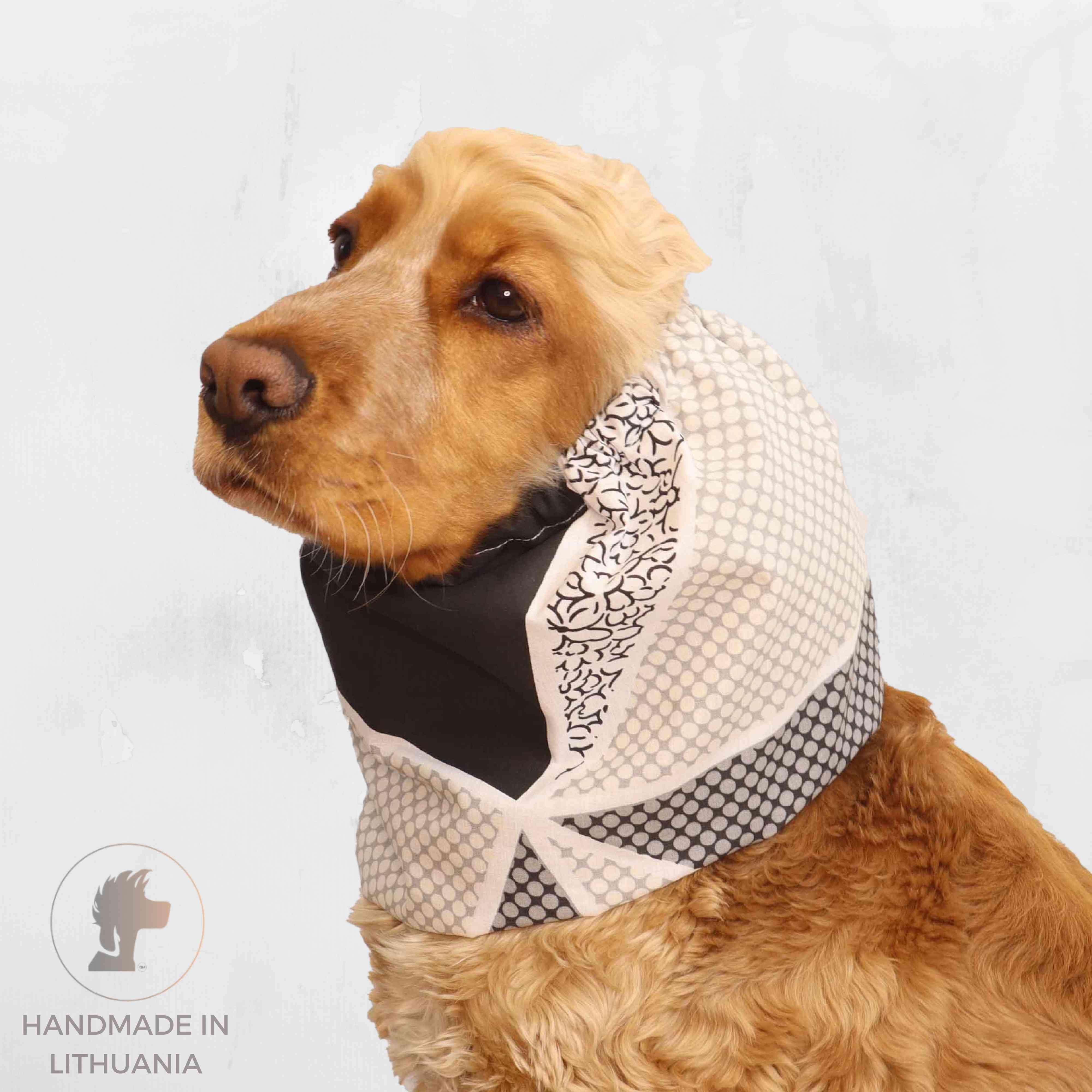 Dog Snood For Eating by Distinguish Me