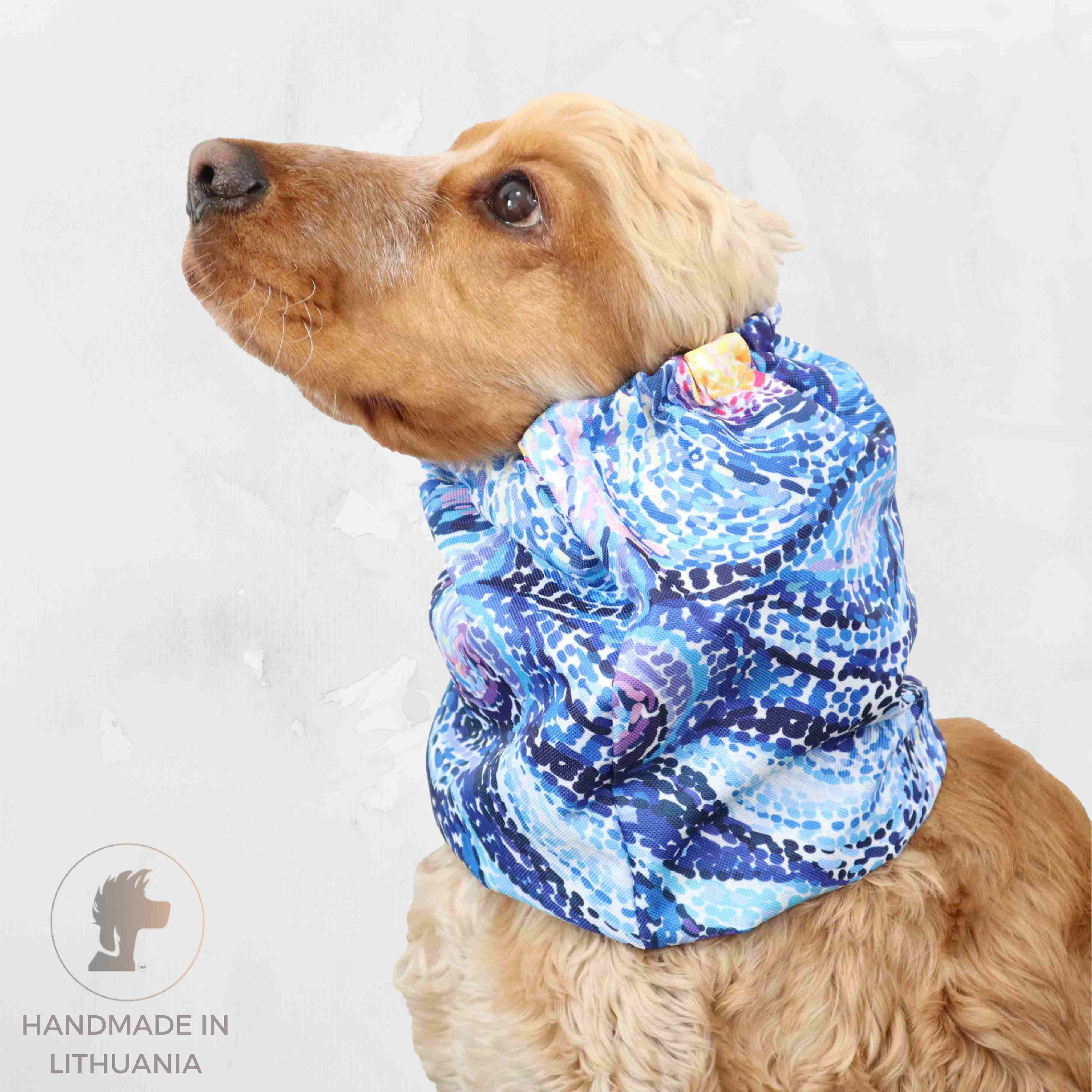 Dog Snood Starry Night by Distinguish Me