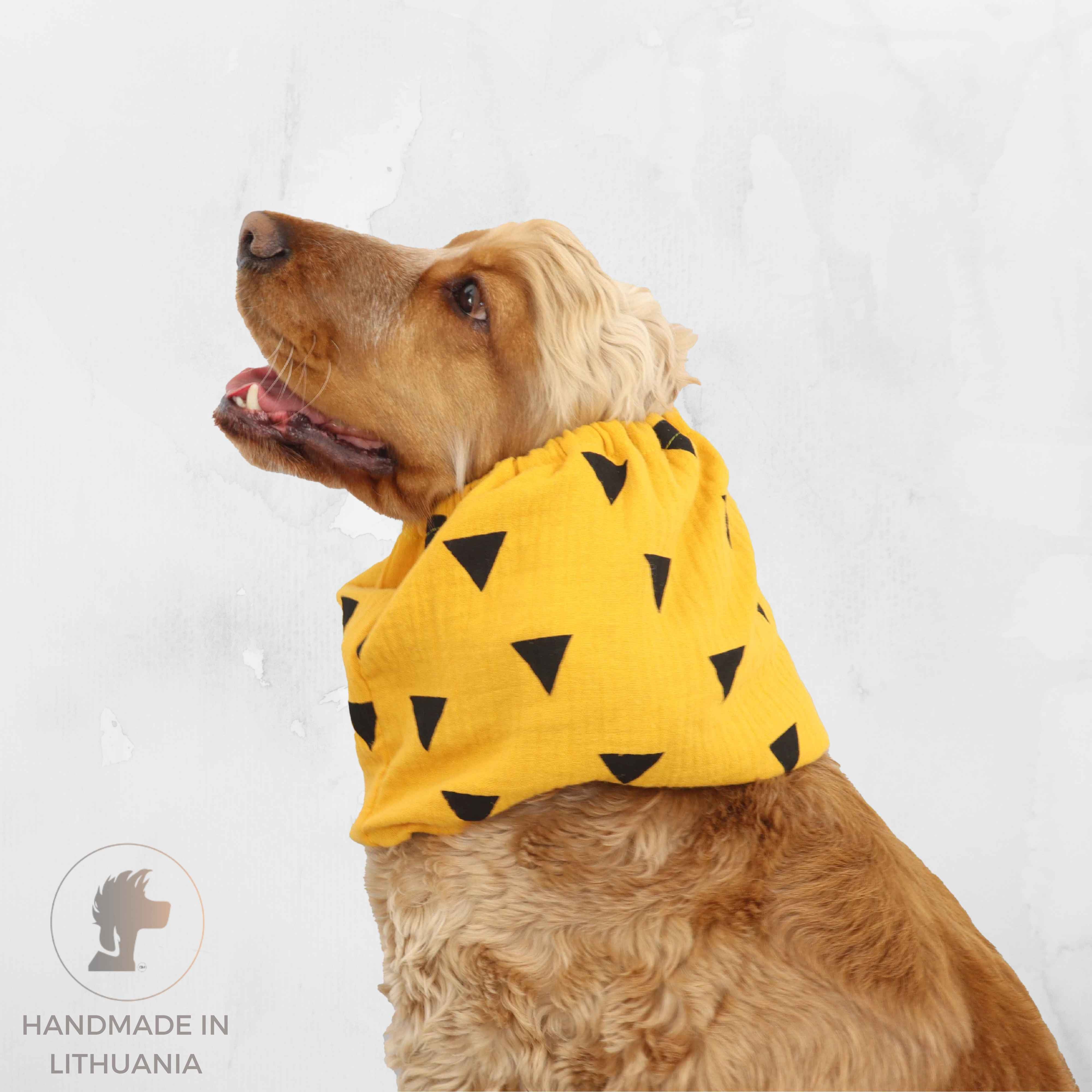 Best Summer Dog Snood Honey Triangle Distinguish Me