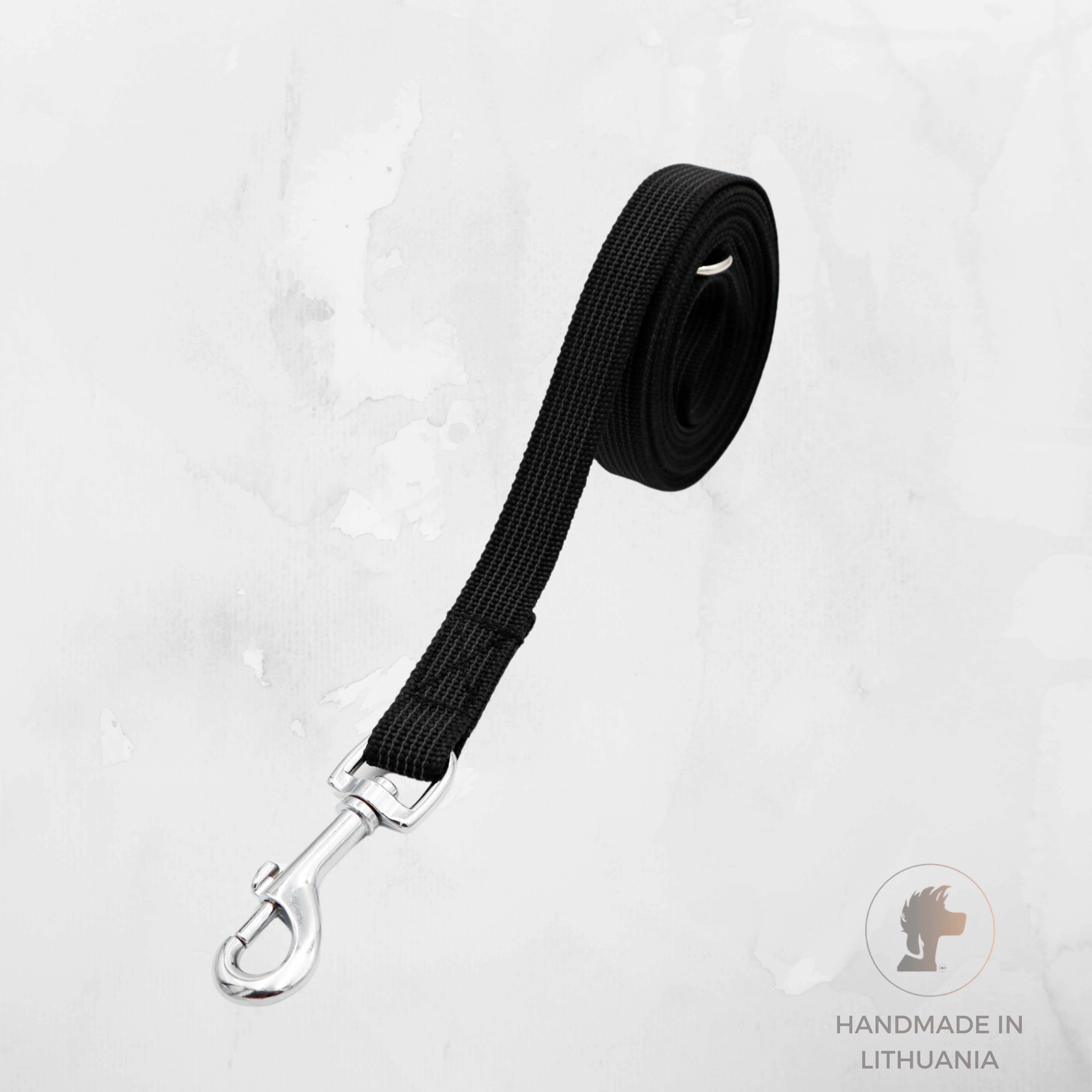 Black dog leash from Distinguish Me