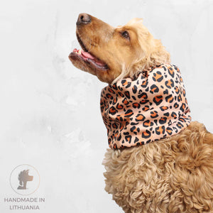 Snood for dog camouflage beige Distinguish Me