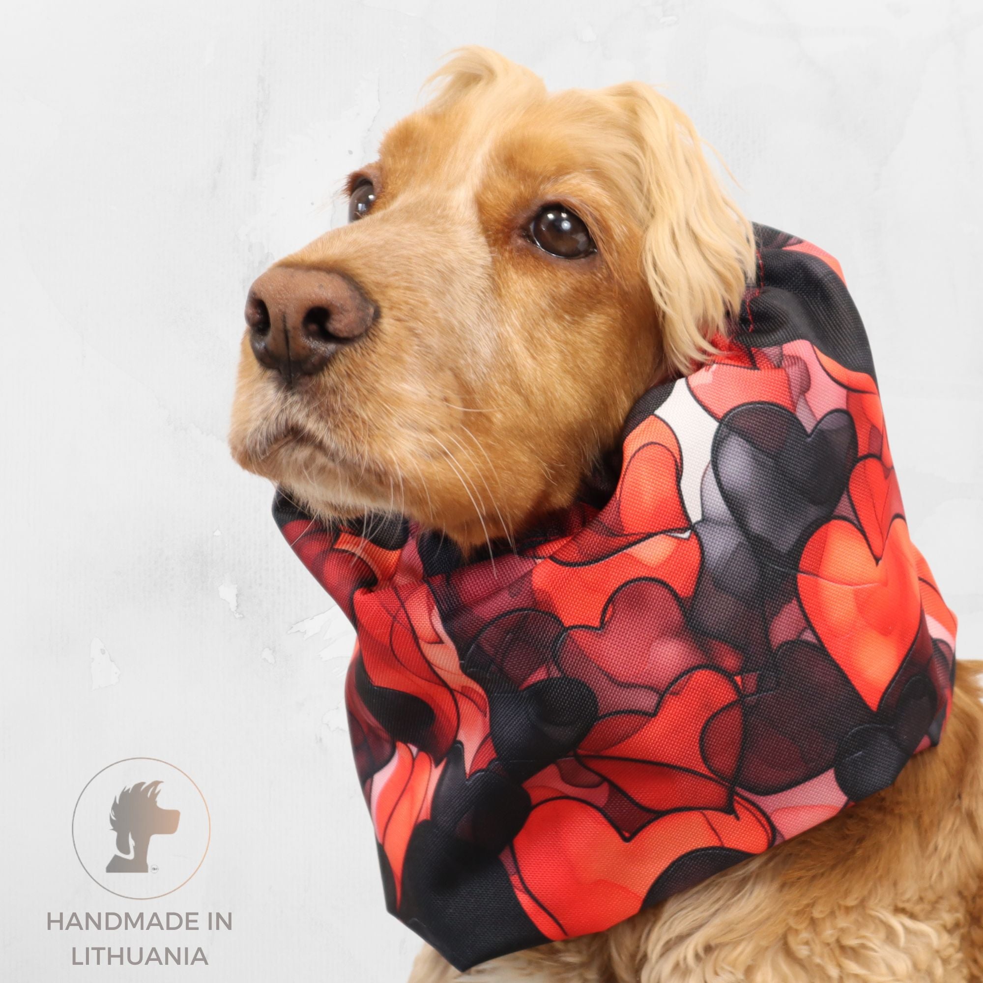 Waterproof Dog Snood | My Valentine