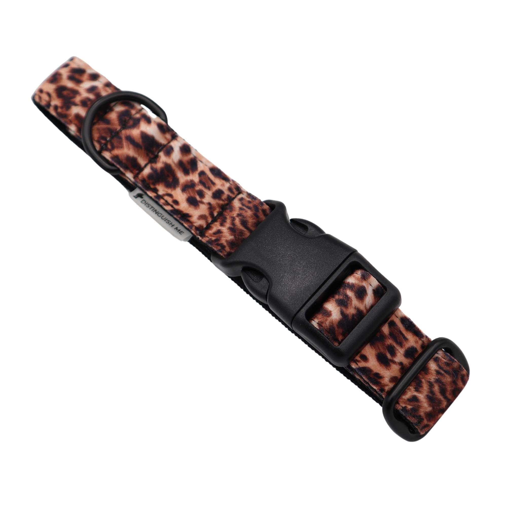 <tc>Rankų darbo antkaklis šuniui | Laukinis Leopardas | Plotis: 15-20-25-30 mm</tc>