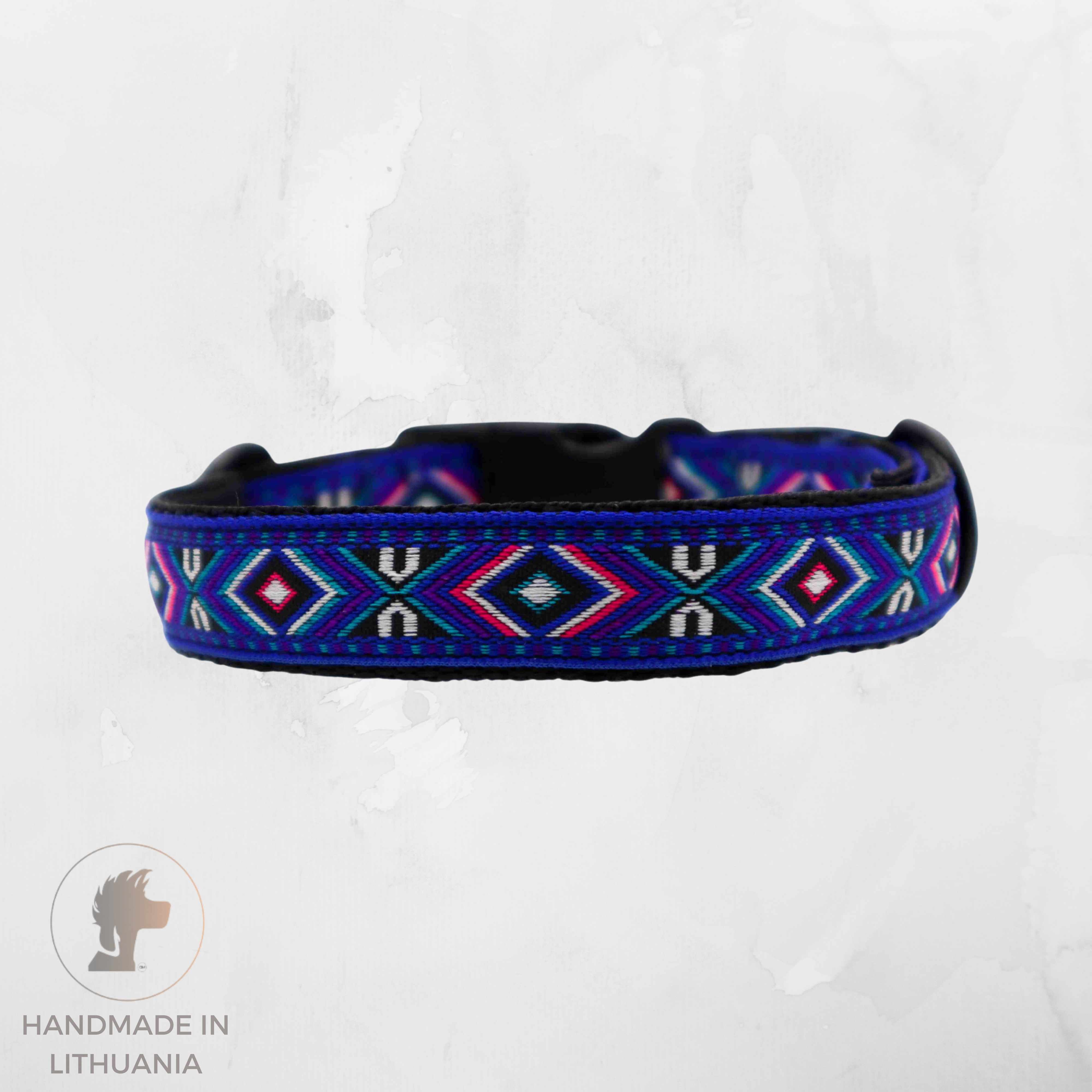 blue boy dog collar distinguish me