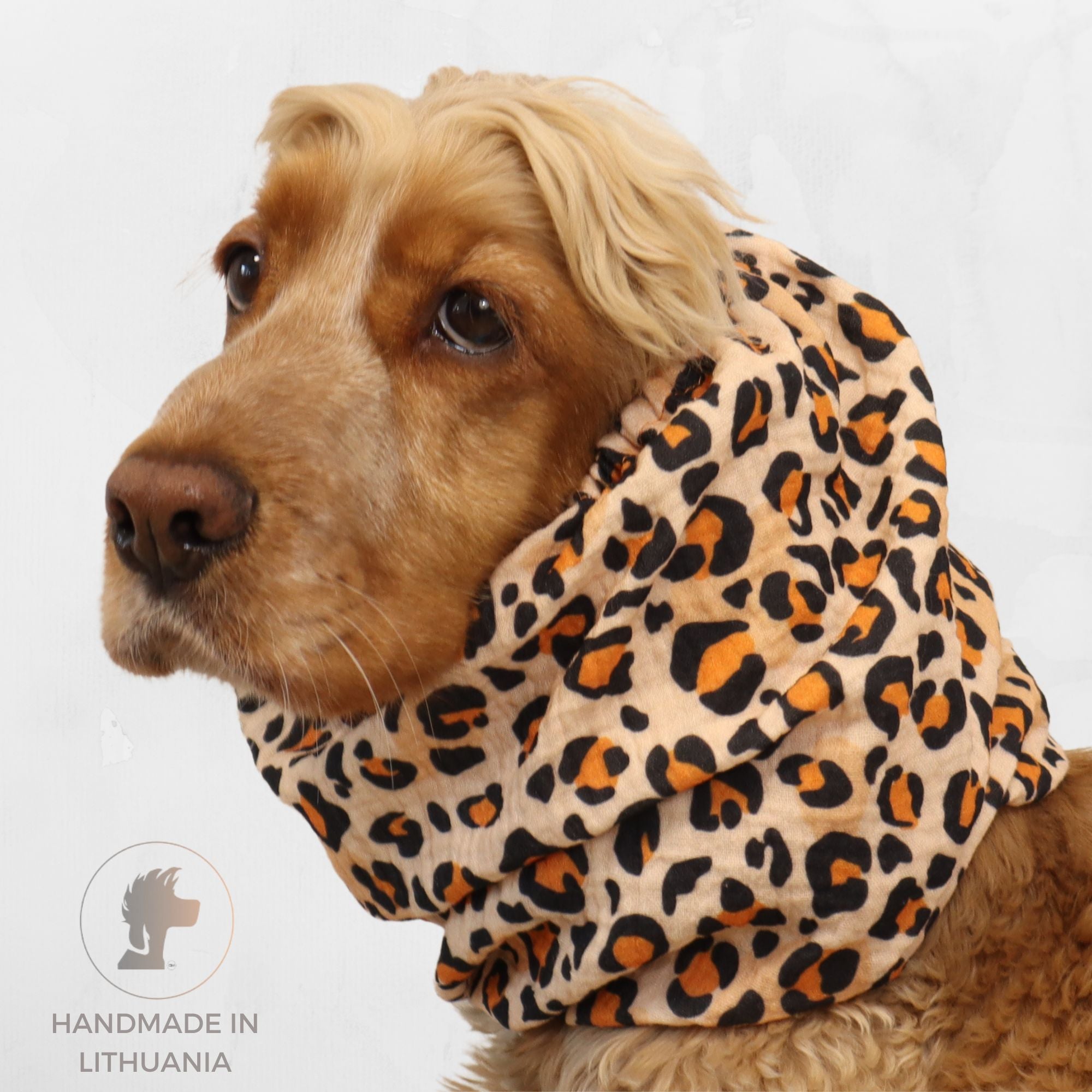 Cotton (Muslin) Dog Snood | Raaarrr