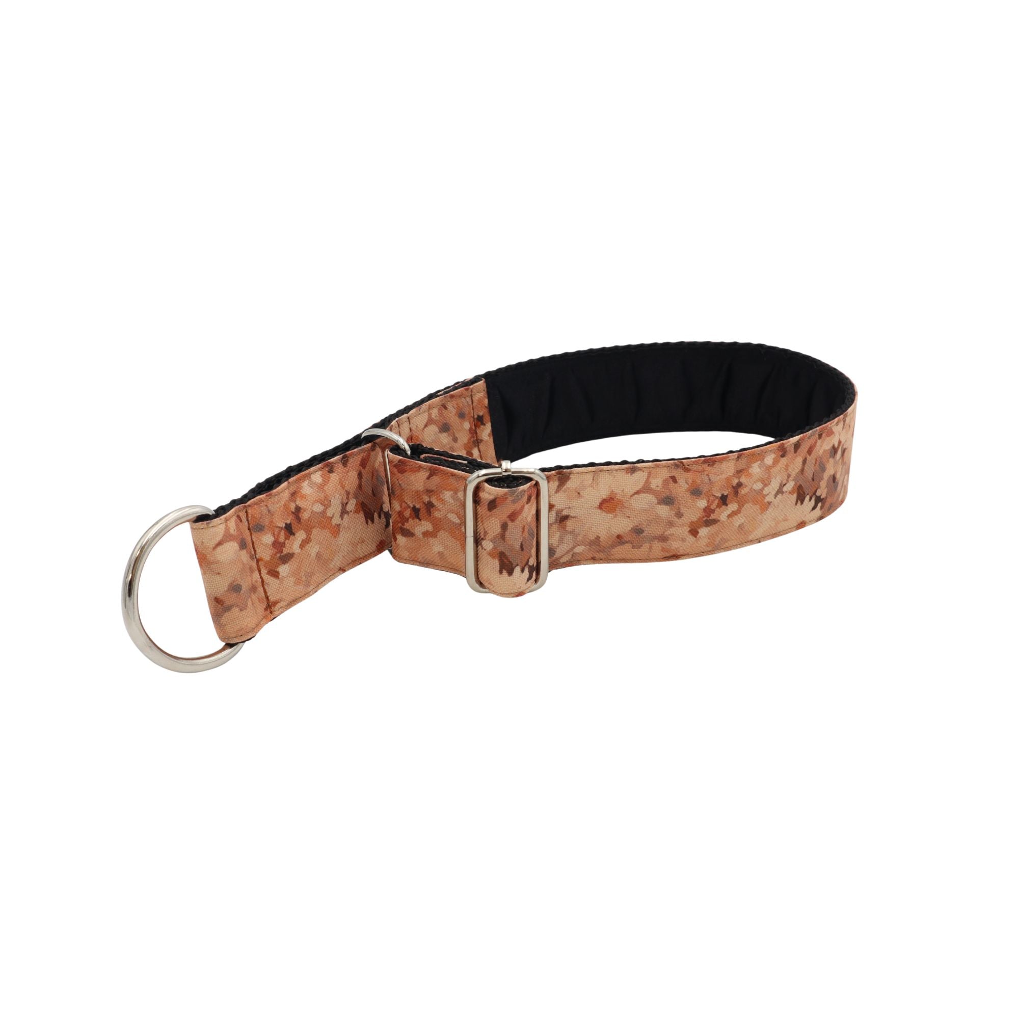 Handmade Blush Meadow Limited Slip collar for dogs with gentle control and comfortable fit