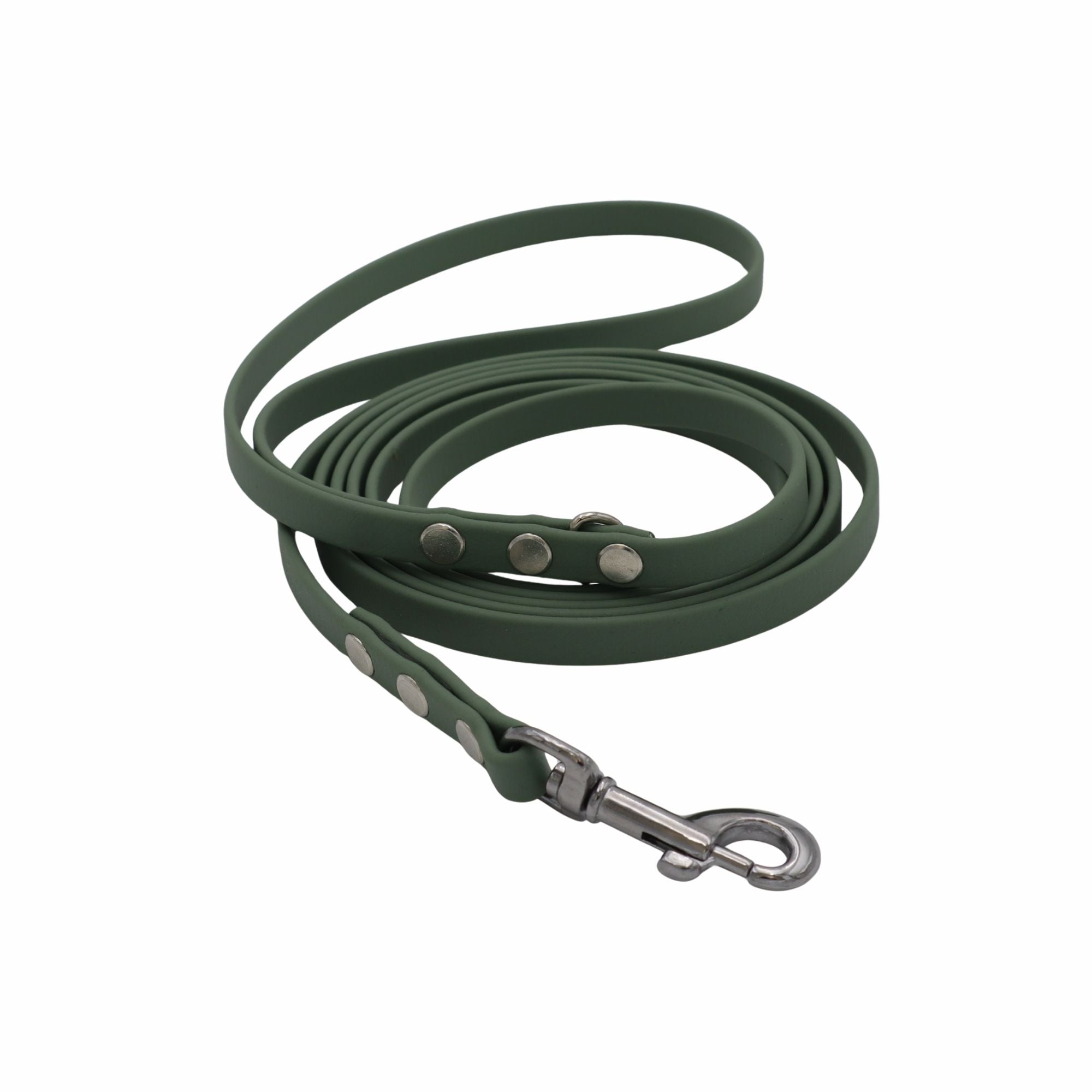 BioThane Dog Leash | Foggy Green | Width: 10 mm