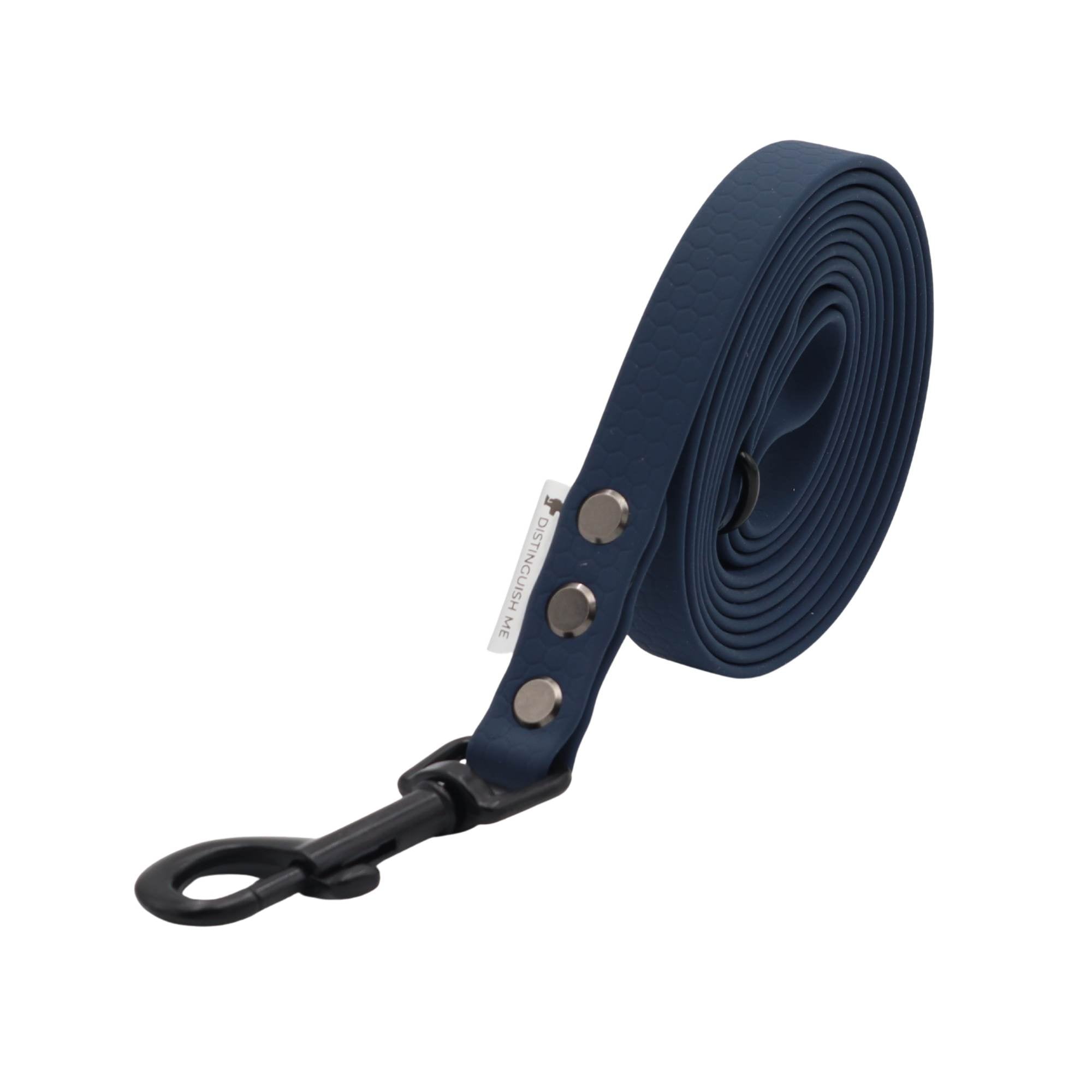 navy blue dog leash by Distinguish me