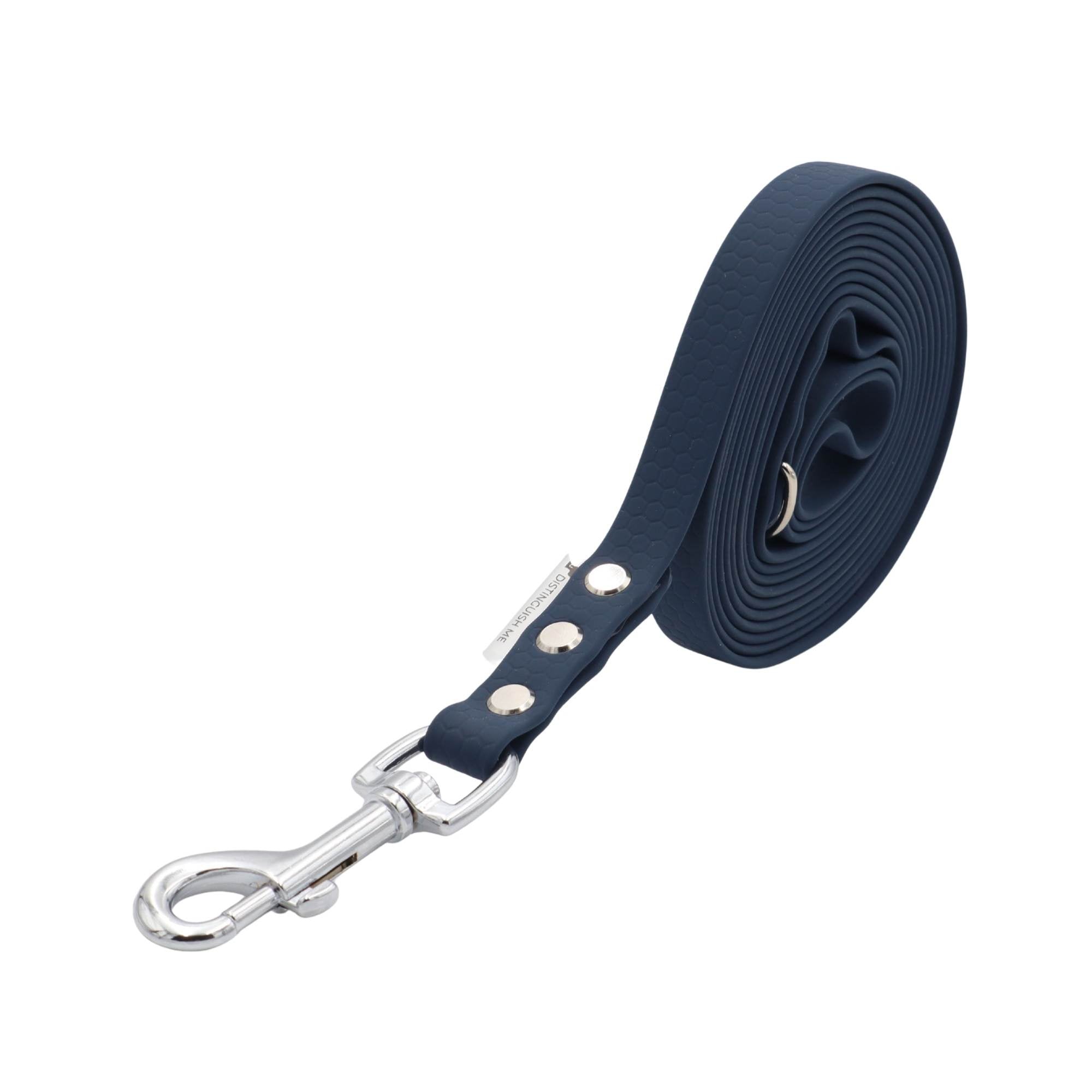 navy blue dog leash by Distinguish me