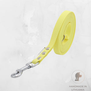 Yellow hexa dog leash