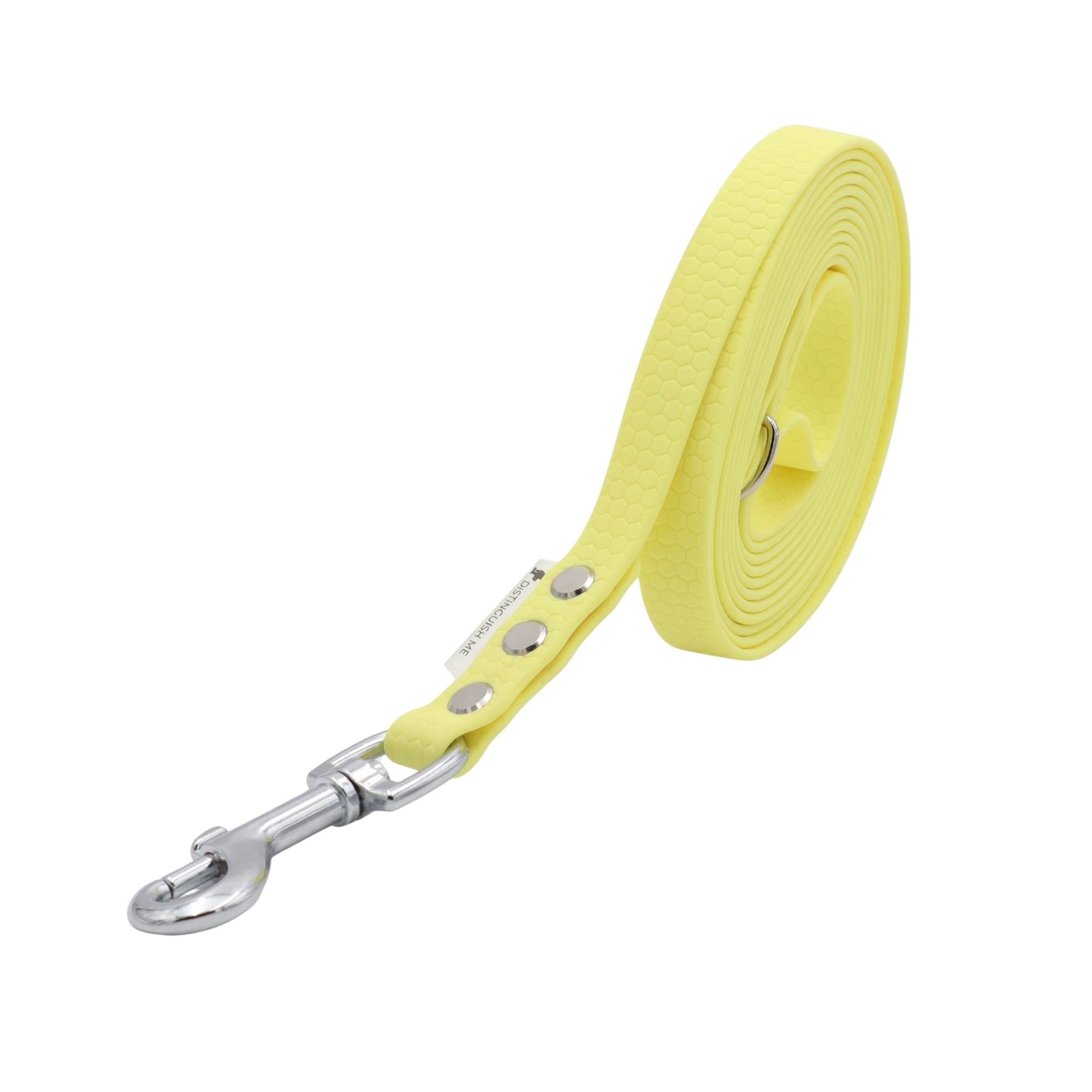 Yellow hexa dog leash