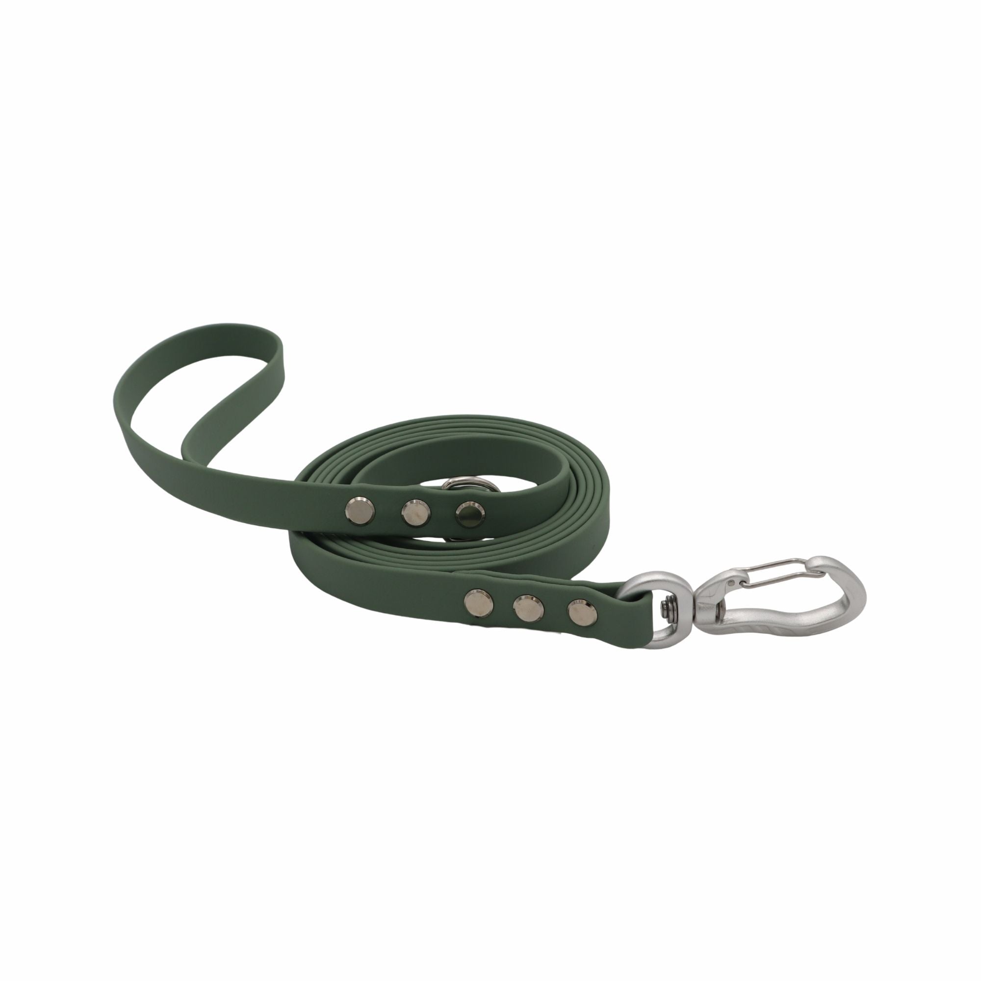 BioThane Dog Leash | Foggy Green | Width: 16 mm