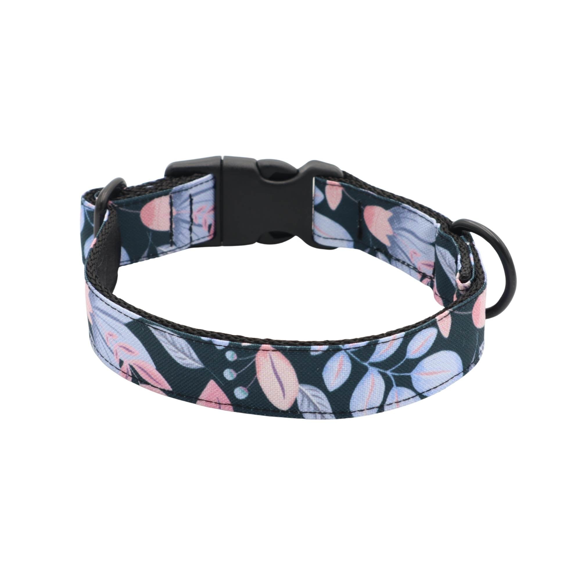 Distinguish me dog collar Twilight Leaves