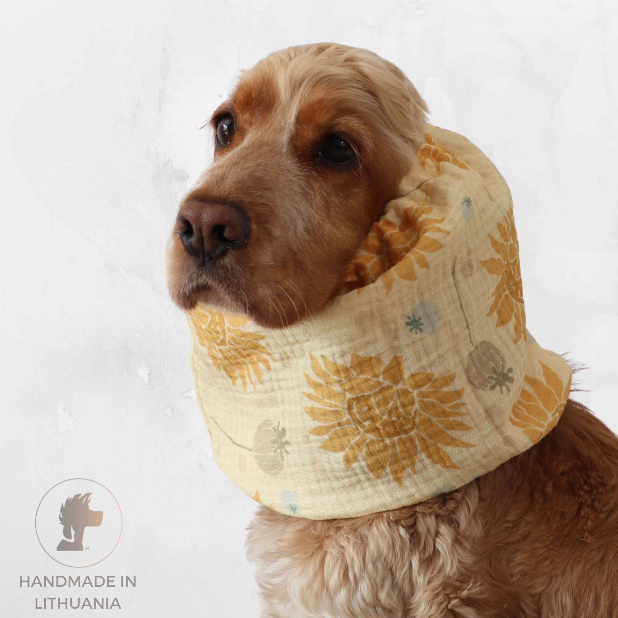 Muslino ausų mova šuniui - Distinguish Me