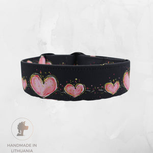 Valentine day dog collar Distinguish Me