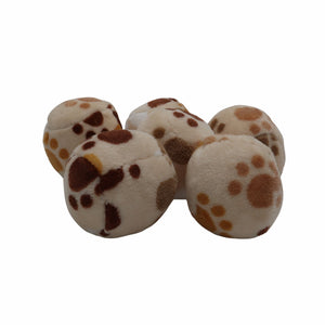 handmade soft dog ball toy