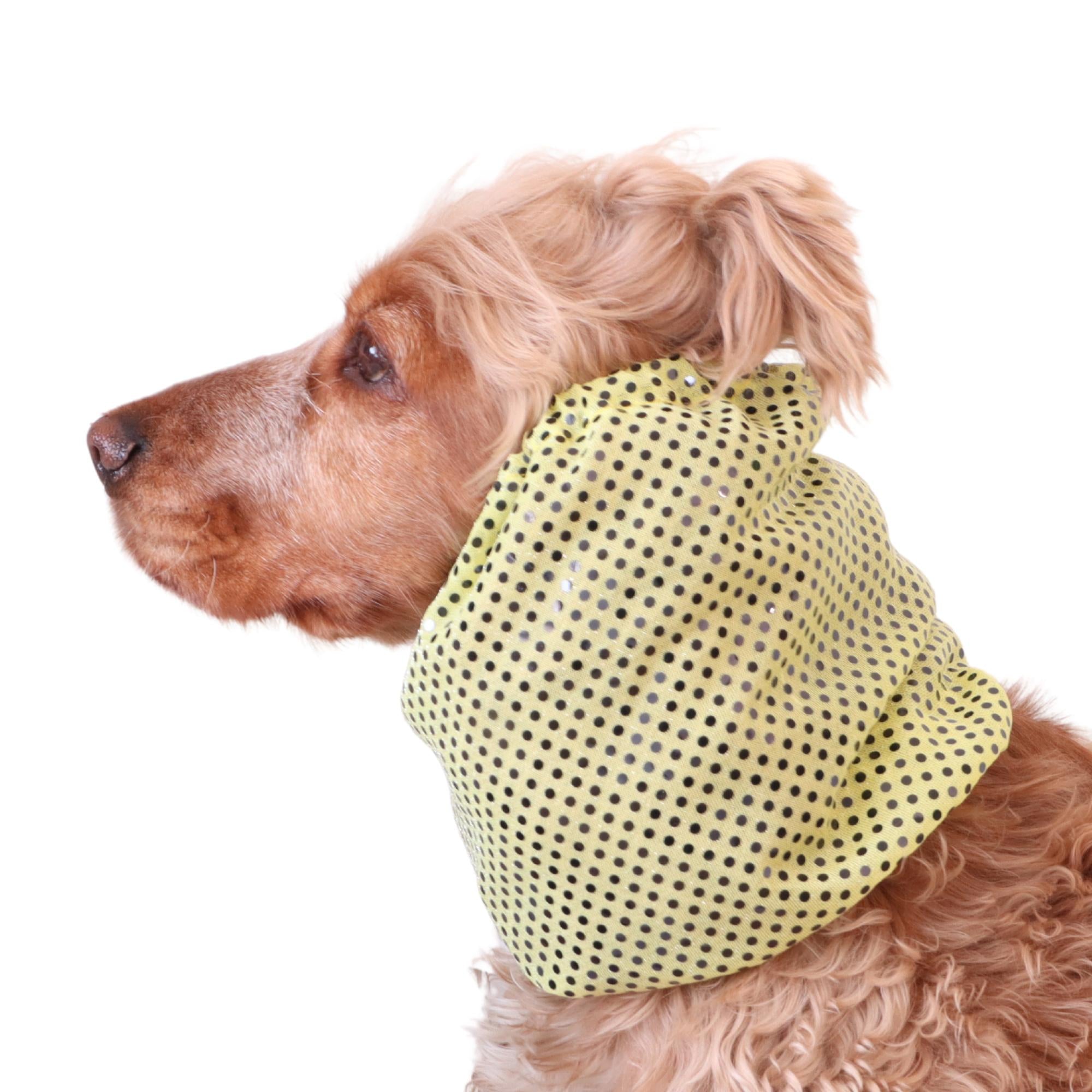 sparkling dog snood