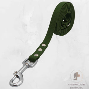 Olive-green dog leash- Distinguish me