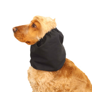 Snood For Dog Black Color By Distinguish Me