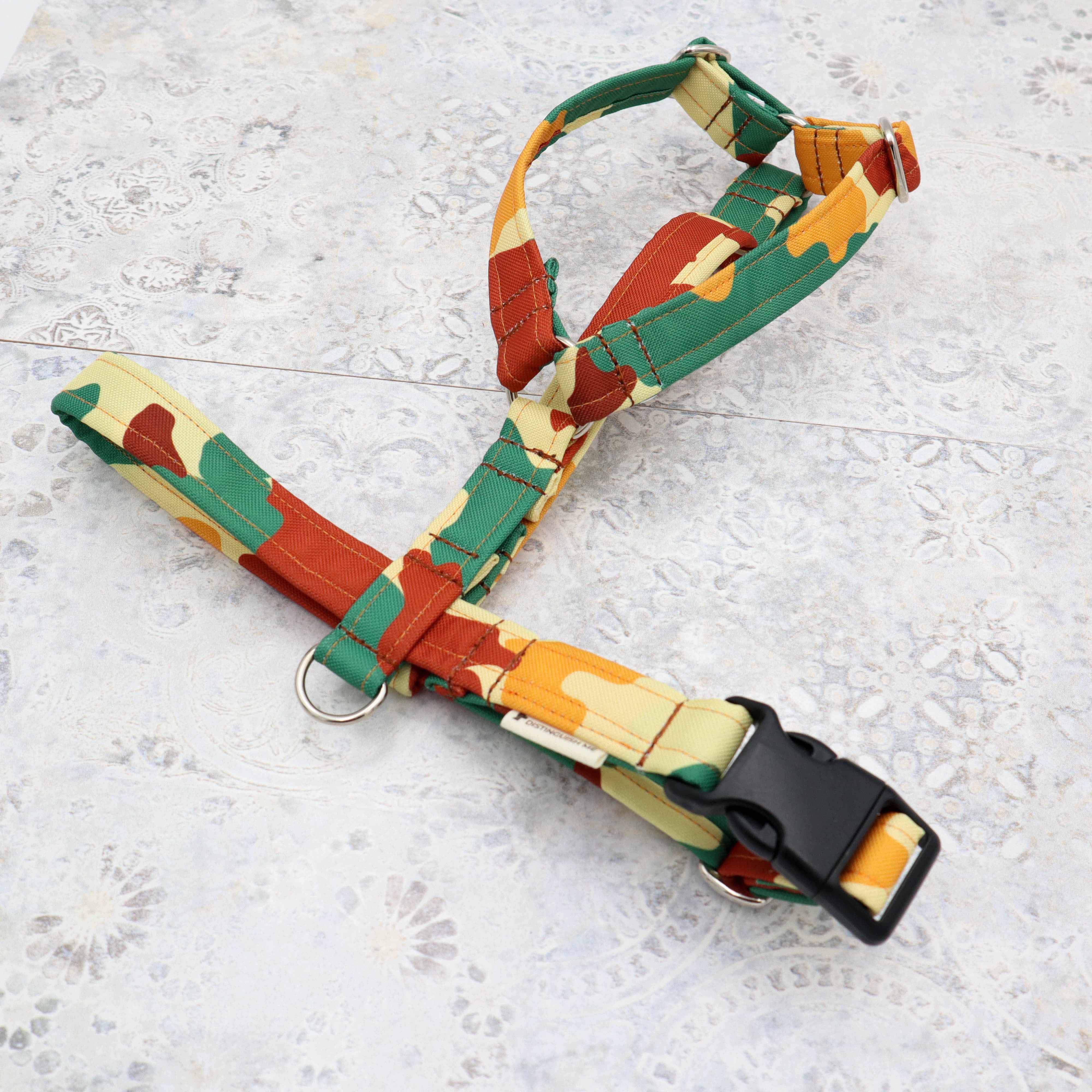 Best Dog Harness Safari Camouflage by Distinguish Me