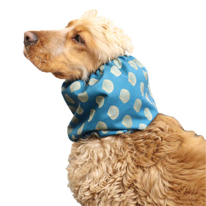 Dog snood with seashells Distinguish Me