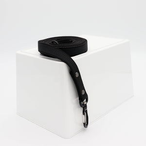 Leash for dog | Non - Slip | Rubberized | Black