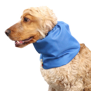 Snood for dog water resist blue Distinguish Me